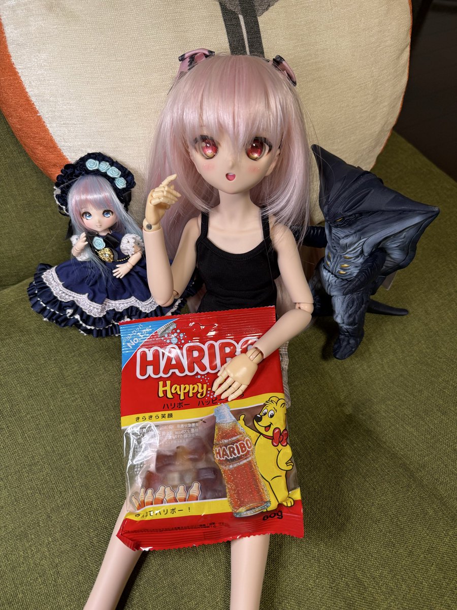 maihideki_1819's tweet photo. 今夜はハリボーコーラ!
元祖ハードグミはこれだと思ってる。^ ^
「トモダチ…」
#深夜のおやつドール一本勝負
#n2i #あまむす https://t.co/oLcj6egSeZ