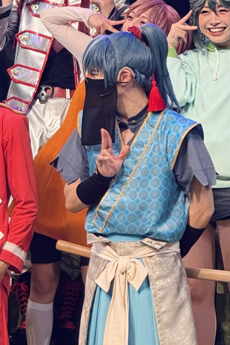 seiyuu68's tweet photo. 口元が見えなくたってニコニコ笑顔のドロロ兵長😻🩵
#ケロミュ https://t.co/badfBeefME