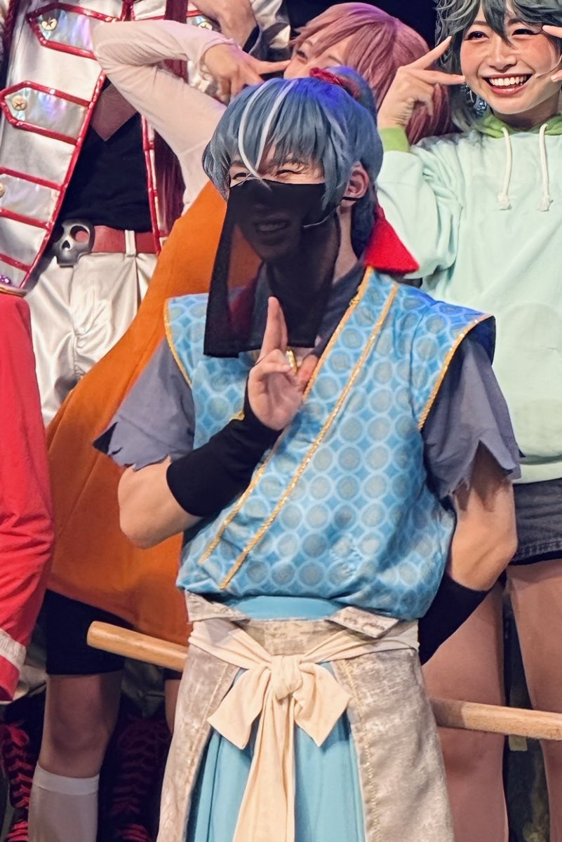 seiyuu68's tweet photo. 口元が見えなくたってニコニコ笑顔のドロロ兵長😻🩵
#ケロミュ https://t.co/badfBeefME