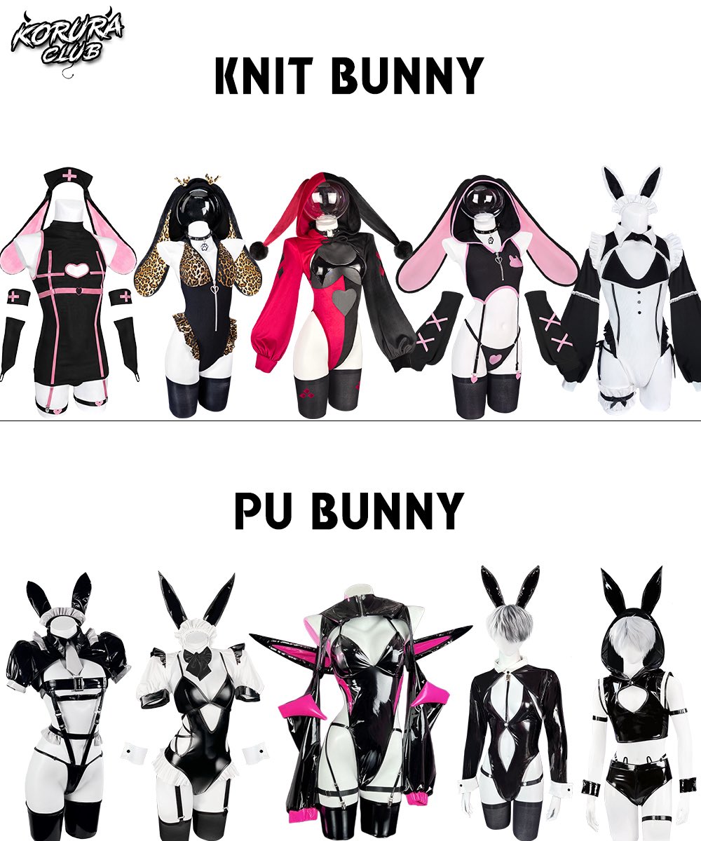 koruraclub's tweet photo. Pick your bunny. 🐰
Knit or PU? https://t.co/mlPvjahUi6