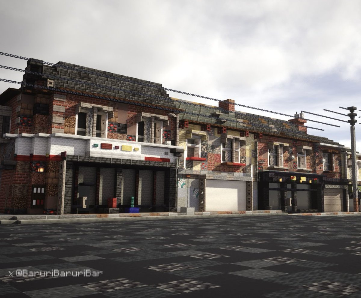 BaruriBaruriBar's tweet photo. 建築19（リメイク＋新規カット）

#minecraft #minecraft建築コミュ https://t.co/7BMyK27kTZ