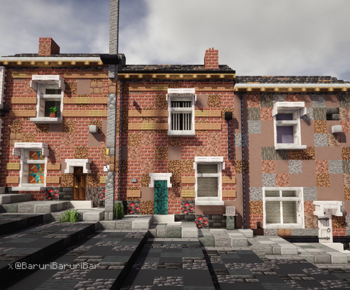 BaruriBaruriBar's tweet photo. 建築19（リメイク＋新規カット）

#minecraft #minecraft建築コミュ https://t.co/7BMyK27kTZ