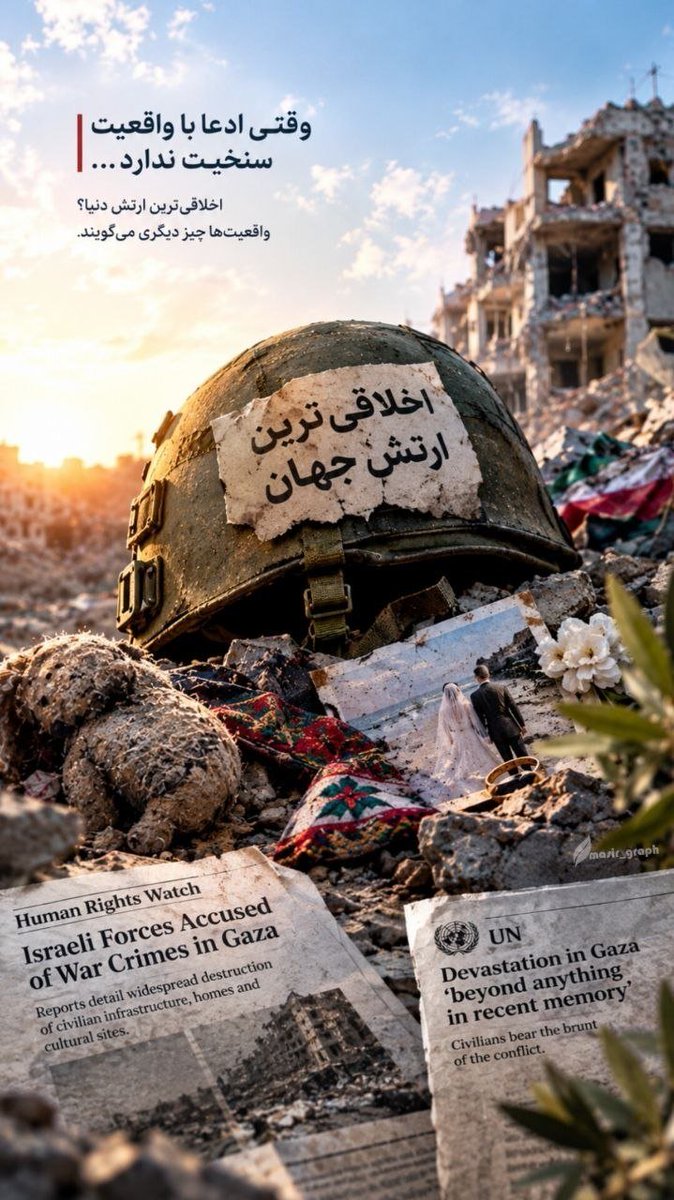 _mohammade's tweet photo. 🔻| اخـلاقـی‌تـریـن ارتـش جـهـان!؟

#MostMoralArmy https://t.co/2G4z9g2TlT