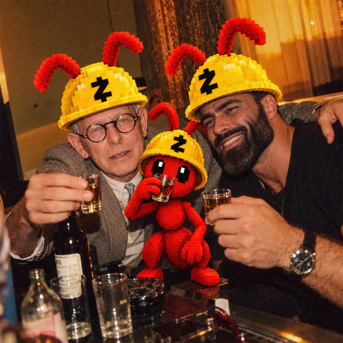 The_ant_miner's tweet photo. Little antsy today… 

Was a CRAZY night. 

/antmode https://t.co/ruLaR4HBdD