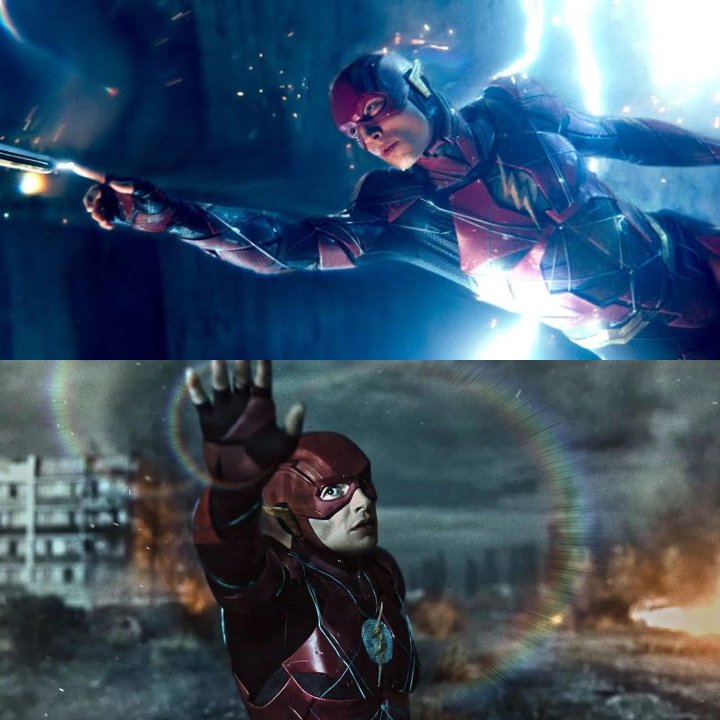Fame_0007's tweet photo. In hindsight, Ezra Miller delivered a plausible performance as a chatty and inexperienced Flash in Zack Snyder's Justice League. I know the dude's got issues but he got this right. https://t.co/AivsseqANa