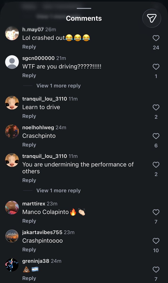 luckyagainlando's tweet photo. patiently waiting for alpine’s statement now. or will they pull some shitty ass excuse out of their ass to justify this behaviour since apparently the hate is only condemnable when it comes from south americans? https://t.co/vat5y7RE7G