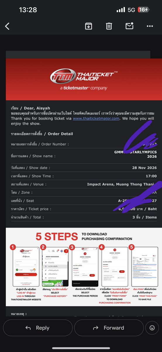 Khalifa_Costa's tweet photo. WTS LFB  TICKETS 
GMMTV STARLYMPICS 2026
<
2 x Zone AA,6000**
4 x Zone FF,5500….
3 x Zone SN,4500..
Full/half payment ✅️✨️
Original prices..
Dm
International fans can also ask
#GMMTVStarlympics2026
#GMMTVSTARLYMPICS2026 https://t.co/Rq6ixPZ1NW