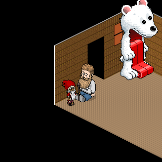 habbostebe's tweet photo. @Habbo Mine is the rasta figure that I cracked during xmas 24 https://t.co/uTQtolhmfZ