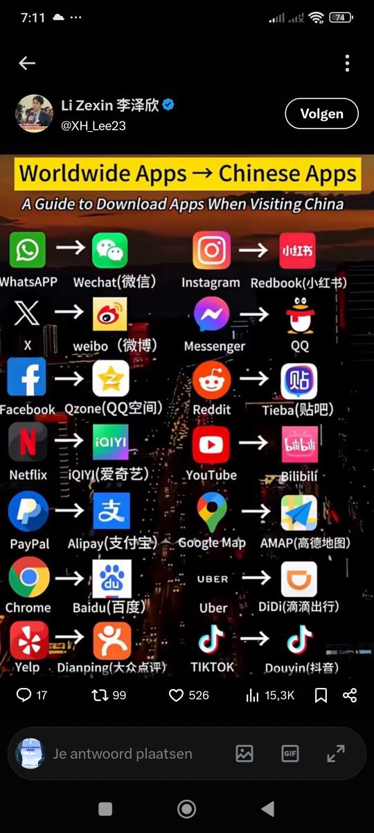 MingTsao4's tweet photo. @Jay83214566 The reason that Google is banned out is of defending reasons. Look all around the world how the US is initiating regimechanges, but we have enough social media alternatives you probably didn't heard of. Are you still living in a cave? https://t.co/7wfII94lVH