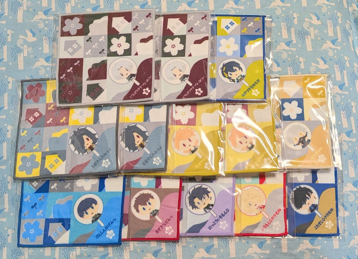 m_aoi_kiyo's tweet photo. 【交換】刀剣乱舞 フリューくじ 御伴散歩 ぽちくじ その2

譲→
LG賞
A賞:南海
B賞:和泉守 桑名 松井 雲生
C賞(ミニタオル):
童子切 三日月 大典太 ソハヤ 鳴狐
謙信 小豆 日光 則宗 二筋樋
D賞(近侍ピンシール):
明石 亀甲 燭台切 小竜 山伏 堀川
髭切 膝丸 千代金丸 北谷菜切 実休 面影 https://t.co/zZNexOpz8y