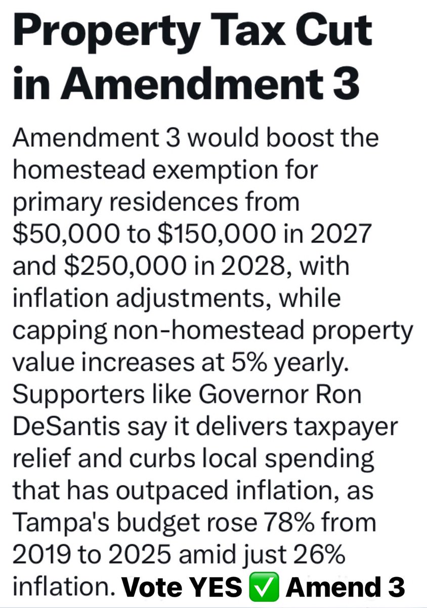 LisaFla8's tweet photo. @Senseofplace4 What do the developers have to go with this? Nothing. They build homes and people buy them—then the ppl pay property taxes to local government officials—who are giving themselves ridiculous raises and upping the tax rates yearly! #AbuseOfPower 
Vote YES ✅ On Amend 3 https://t.co/7fyzTCj58O