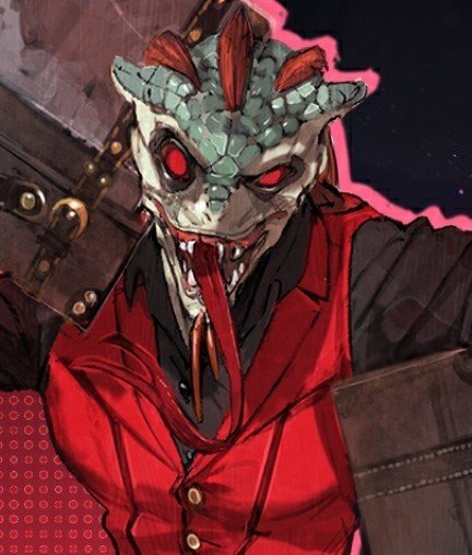 NPCdragonboi's tweet photo. This art style of luchino looks so awesome, i love his face and https://t.co/AH4pE3NPqO