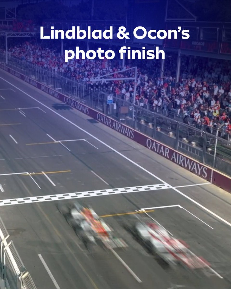 SkySportsF1's tweet photo. It was close between the top two, but Arvid and Esteban 👀 https://t.co/hz10En76AR