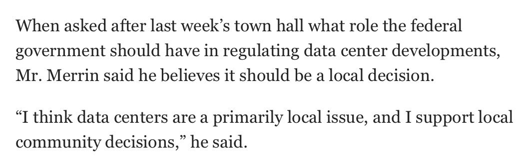 MaumeeMom's tweet photo. @toledonews @DerekMerrin, #DirtyDerek, cannot be trusted to protect Ohioans from data centers. 

@RepMarcyKaptur has a proven track record of working for us!

#VoteBlue #OH09 #VoteKaptur https://t.co/iUpW6xvEPq