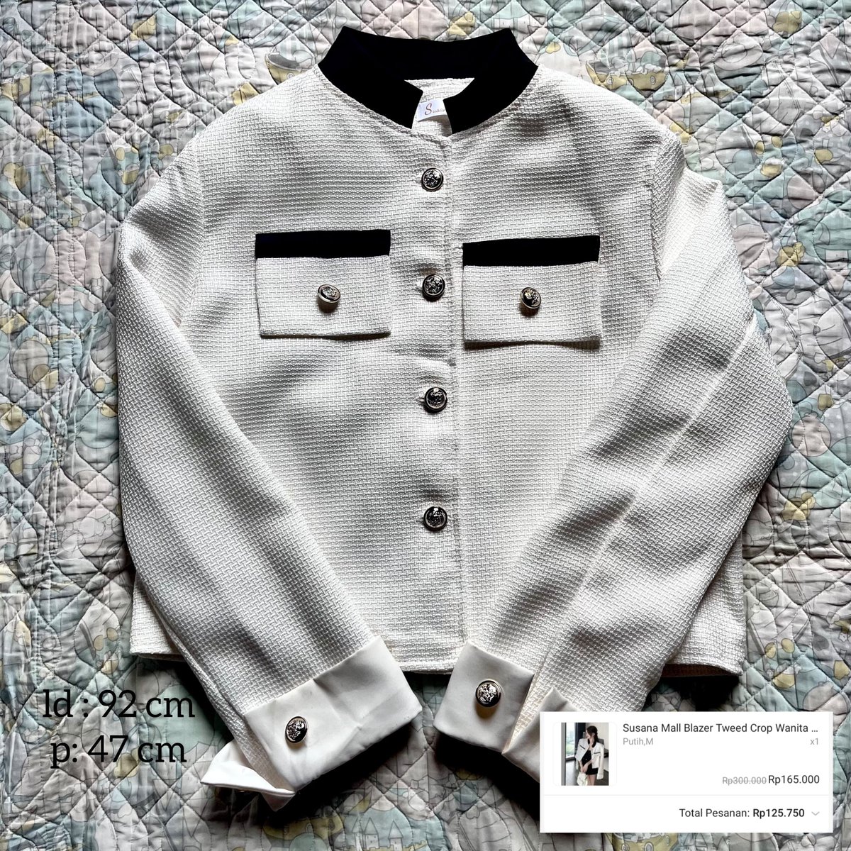shesjenn_'s tweet photo. blazer tweed bnw 
price 85k
more details dm me https://t.co/bjvJfjk2dx