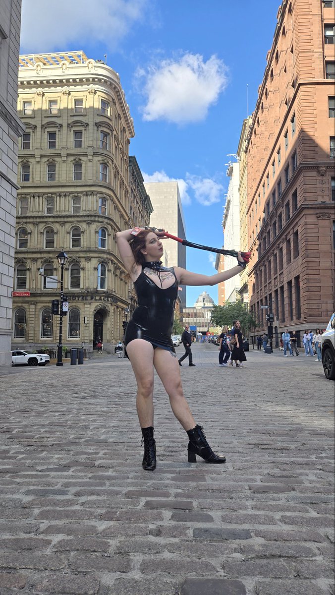 missredrida's tweet photo. Realize I forgot to share anything from @FetishWeekend on here! The photo walk through Old Port was absolutely dreamy 🥰✨ https://t.co/P7tR7T0m1R