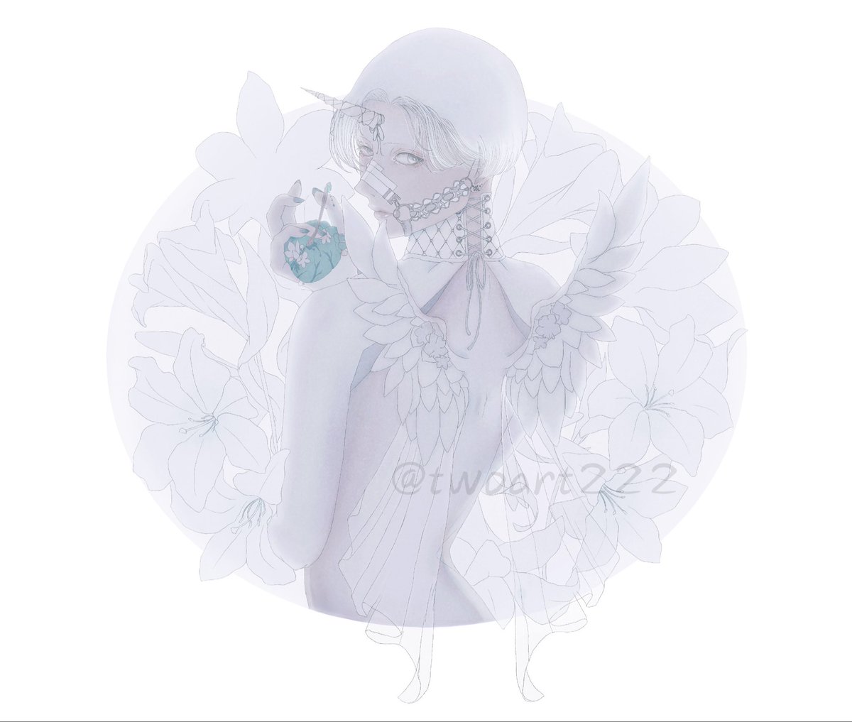 twoart222's tweet photo. #全クリエイターに告ぐ花の作品を解放せよ https://t.co/5dpKRUDMeb