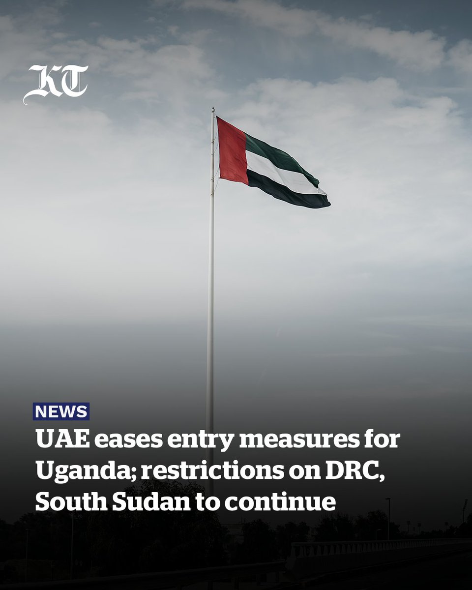 khaleejtimes's tweet photo. UAE has announced that it is easing precautionary entry measures introduced in June 2026 for nationals of the Republic of #Uganda in response to developments related to the #Ebola virus.

https://t.co/1ddqu4JKLM https://t.co/H6PTgJEc5N