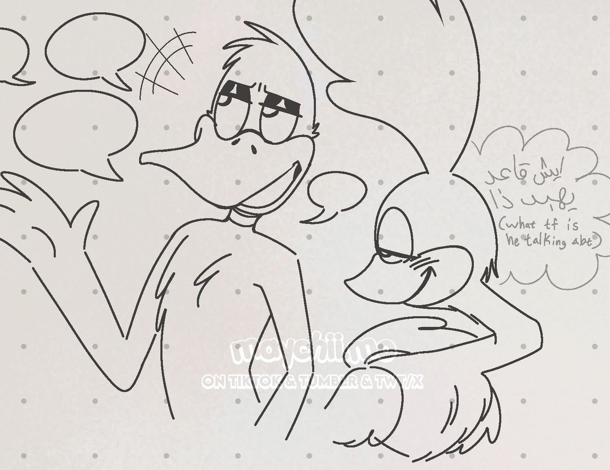 maychii_mo's tweet photo. I'm calling this #daffroad 
#looneytunes #daffyduck #roadrunner https://t.co/tj5bxo0OqY