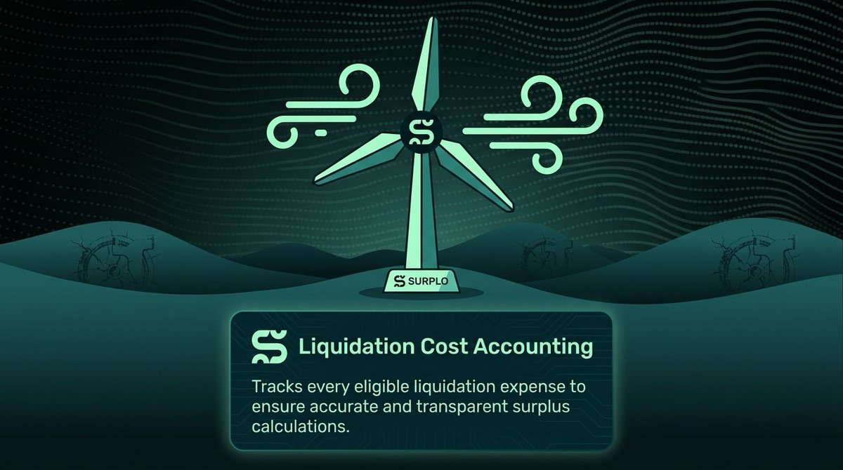 OpenSurplo's tweet photo. Every liquidation cost matters.

Surplo tracks eligible liquidation expenses such as gas and auction costs, helping establish an accurate accounting of what remains after the liquidation process is complete. https://t.co/Vqv5OWplX9