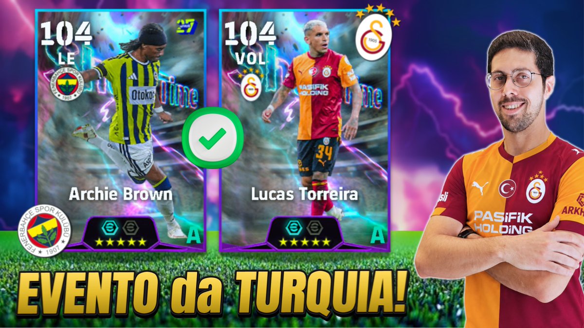 lemefcstreaming's tweet photo. EVENTO da TURQUIA no eFOOTBALL 2027! (AO VIVO) https://t.co/D88J7LSzh5 via @YouTube 

#efootball https://t.co/RXw3SfHUZE