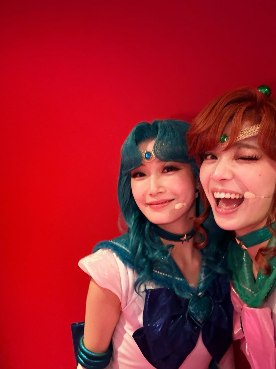 tamakihondo118's tweet photo. #美少女戦士セーラームーン 
-Shining Theater Shinagawa Tokyo-

本日もお越しいただき、ありがとうございました🫶
みなさまからいただくあたたかい応援が、日々の励みになっております🙂‍↕️
いつも本当にありがとうございます！

明日も3公演です。
劇場でお待ちしております！

今日はジュピターと💚

#prettyguardiansailormoonshiningtheater #shiningtheater #シャイニングシアター