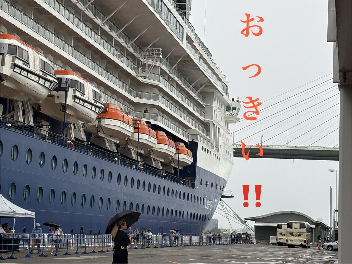junkokakei's tweet photo. こんばんは！堺太鼓です🥁
本日9月26日（土）
大阪港（天保山客船ターミナル）にてクルーズ船のお見送り演奏を行いました！夕暮れ時の美しい港から旅立つ船と乗客の皆さまへ、届く限りのエールと私たちの魂の響きをお届けしました🌊
#堺太鼓 #和太鼓 #太鼓演奏 #大阪港 #天保山客船ターミナル https://t.co/wnMhHBDevU