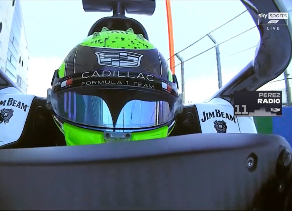 CadillacF1News_'s tweet photo. Checo on team radio after the race:

"Yesterday for nothing they gave me 3 positions of penalty and today to Bortoleto for cutting me off during Safety Car nothing, great" https://t.co/7288B8vKfk