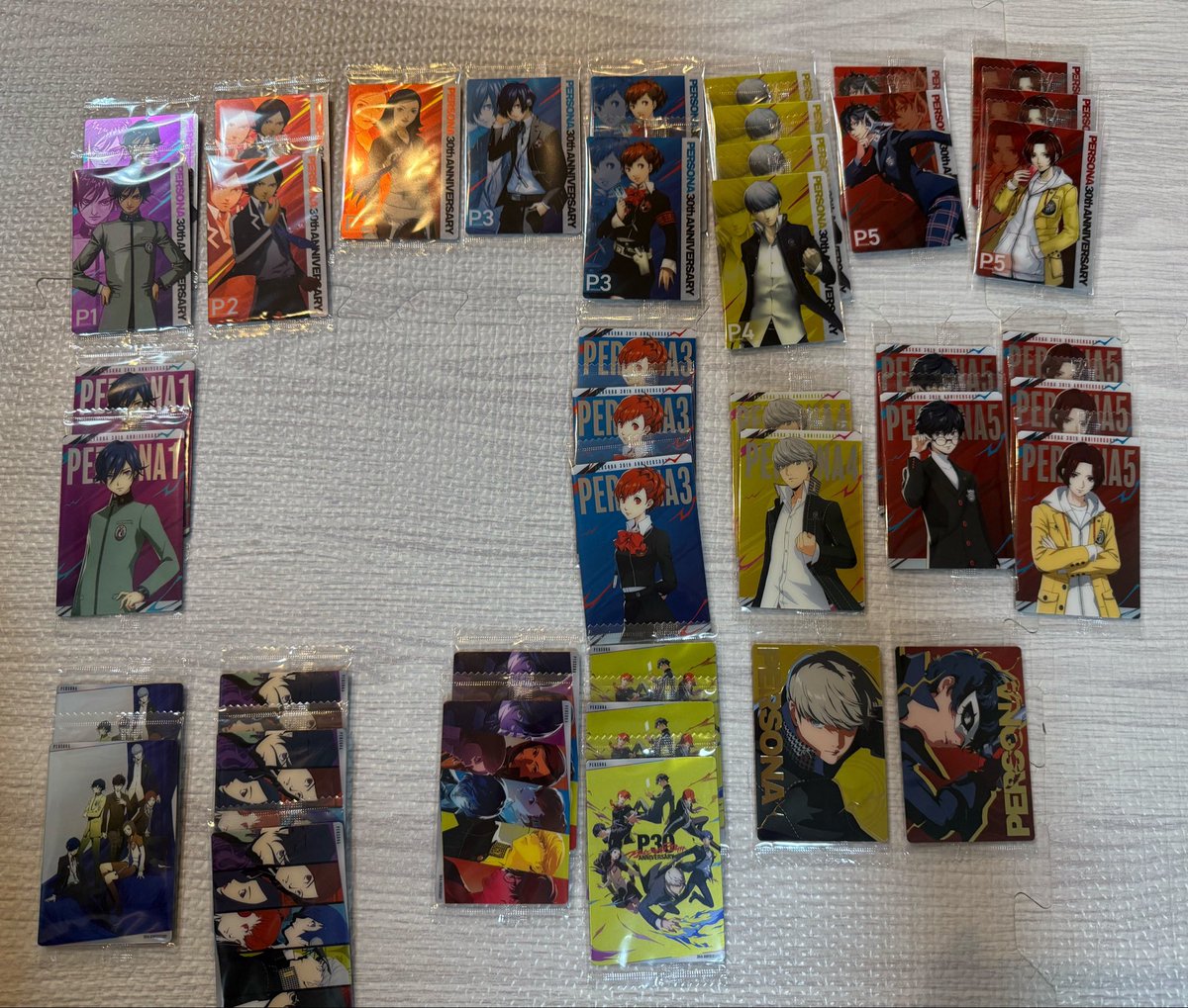Karrr200818's tweet photo. 【交換/譲渡】ペルソナ ウエハース3

譲→1枚目記載
求→2枚目記載

特に26のP3P主人公求めています！
10.11は2枚以上だと嬉しいです🙆‍♀️
箔押し同士の交換だと助かります🙏

都内手渡し又は郵送で考えています。
検索からも気軽にお願いします！

#ペルソナ #交換募集 https://t.co/hZKZrAKykd