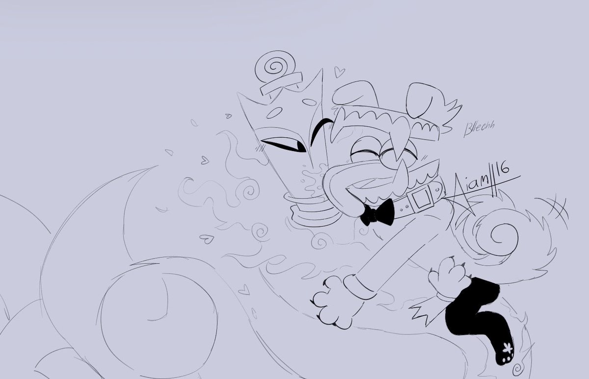 Star_Gunk's tweet photo. You ask and you shall receive..
 //Cryptid Au + a bonus werewolf Caine scratching himself//

//strawpage ask

//#royalteeth #kinger #caine #tadc #tadcau #digitalcircus #kingerxcaine #kingertadc #cainetadc https://t.co/fvo86ZWthz