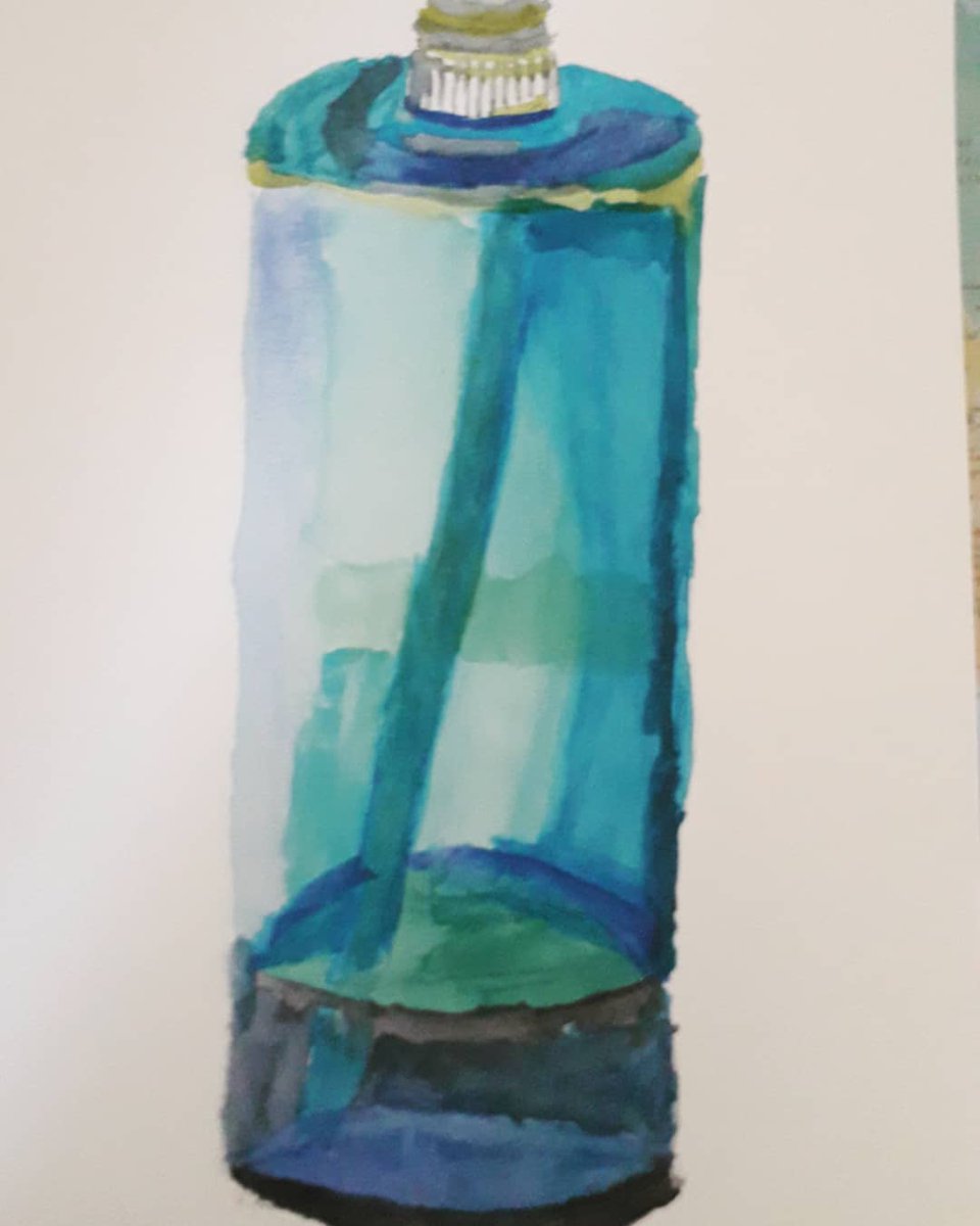 BarabaraOpwlp's tweet photo. Watercolor painting of a bottle https://t.co/QhAlPh1Lgn