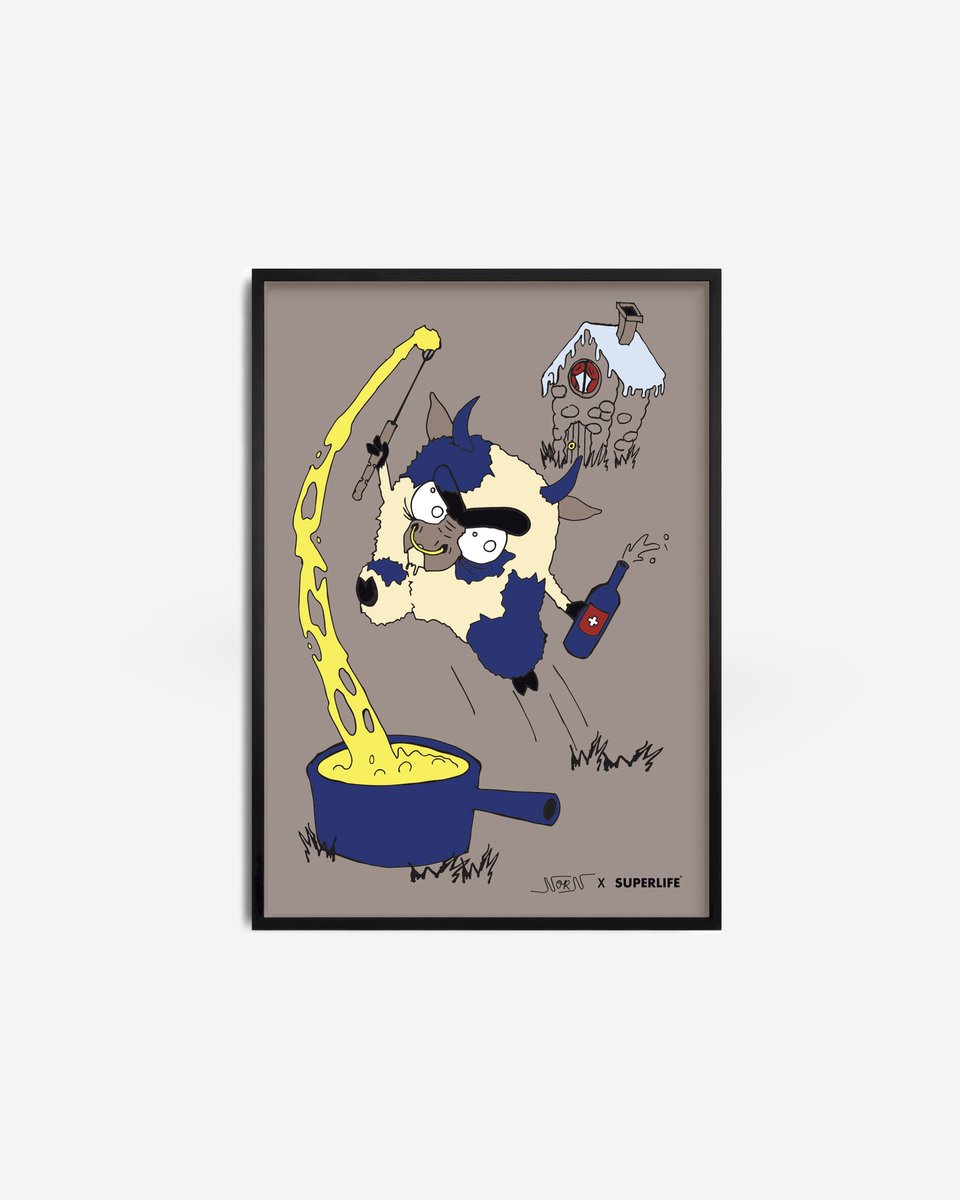 ClarkLysonmz4's tweet photo. Superlife is launching its Art &amp; Prints category today. Several times a year, we’ll collaborate with artists to offer original, colorful prints made with love. Our first edition features Swiss artist NorN, whose joyful, playful universe is https://t.co/kDpa0xkH7R