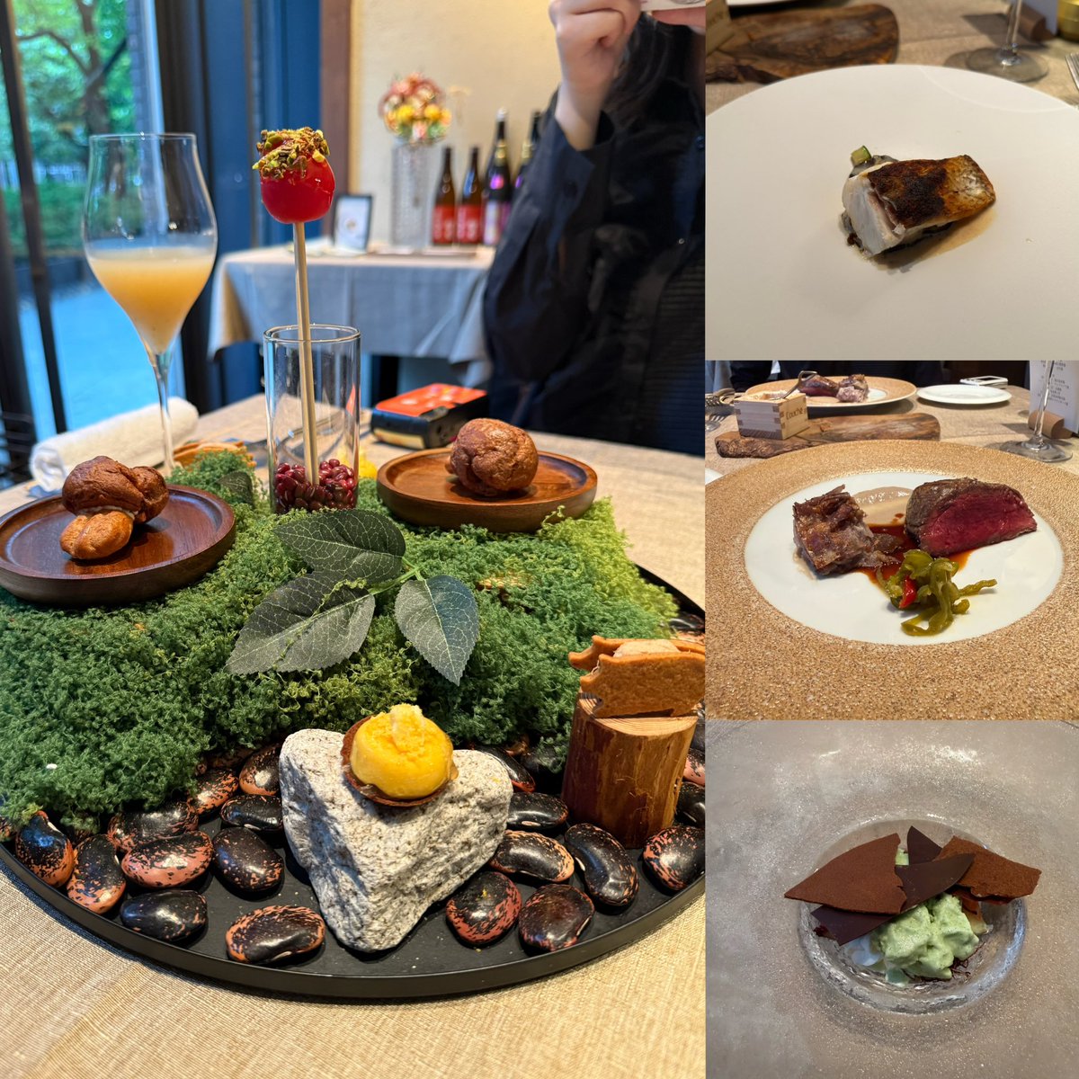 naim0926's tweet photo. 誕生日に、ずっと行ってみたかったレストランへ🎂
バースデープレートがめちゃくちゃ綺麗だった…！十嘉と五十鈴も一緒に連れて行った笑

来週のJ庭も楽しみすぎる！！！

#世界でいちばん遠い恋
#麻生ミツ晃 先生 https://t.co/Z4A8Gt2d7Z