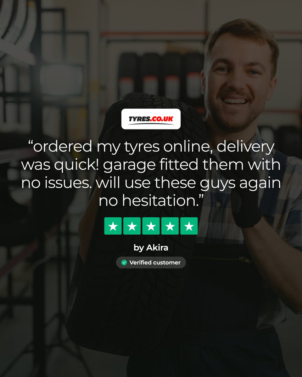 tyresukofficial's tweet photo. The best service is the kind you’d choose again - Akira’s experience with https://t.co/mkn3ffxEgo delivered exactly that 👌 https://t.co/uqfXS9YJz5