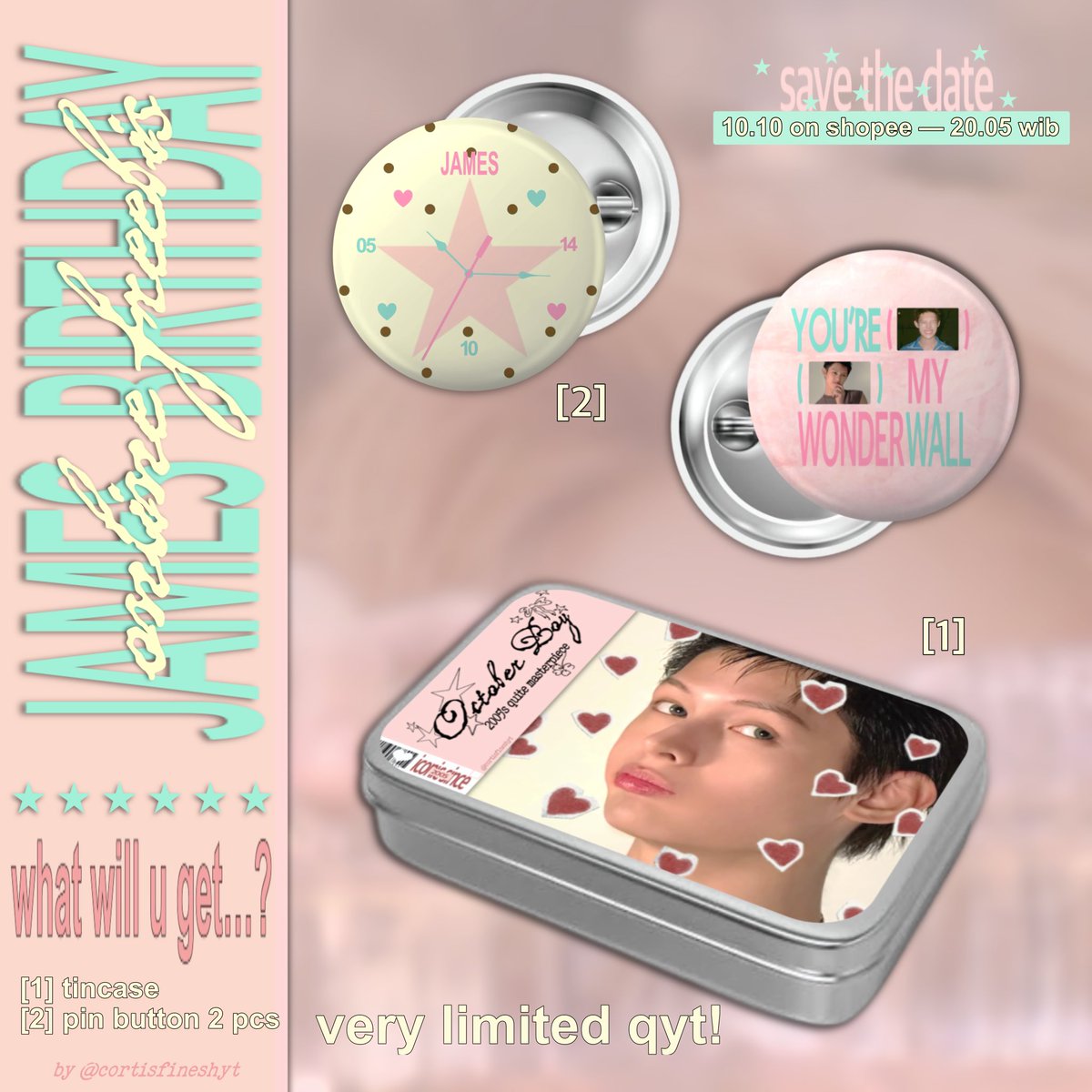 cortisfineshyt's tweet photo. »-♡→ JAMES BIRTHDAY FREEBIES by @cortisfineshyt ⭐️🪽

[rt &amp; likes are appreciated]

t͟h͟e͟ d͟a͟t͟e͟ : 10.10 at 20:05 WIB 

ꕤ only for coerina &amp; ot5 (di cek)
ꕤ set 13.904 [no rf] || LINK 🍊 TBA
ꕤ write ur @ on notes(1 person = 1 set)
ꕤ very limited qyt!

💬tag me if u got<3 https://t.co/WA2Q1U6xTU