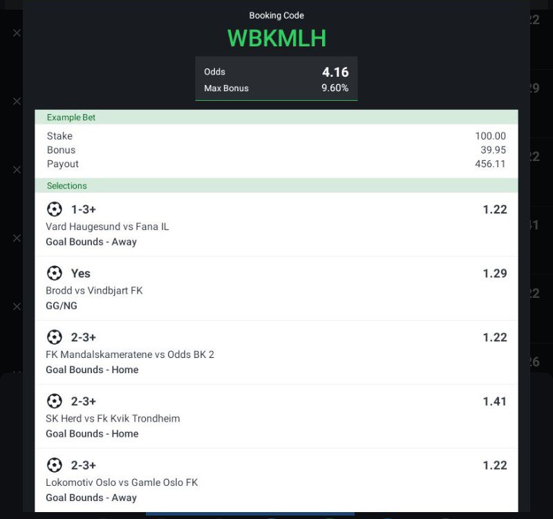 footballcodes02's tweet photo. Good luck 🤞 https://t.co/920ZCjGmOu
