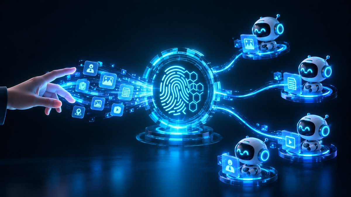 ANguyenth78969's tweet photo. Can we trust where it comes from?
With verified identity at the center, humans and AI agents can interact through a more trusted digital layer.
Verified identity. Trusted data. Connected AI.
That’s the foundation for the next digital ecosystem.
@Actum_system #actum https://t.co/JQsZrQvnTE