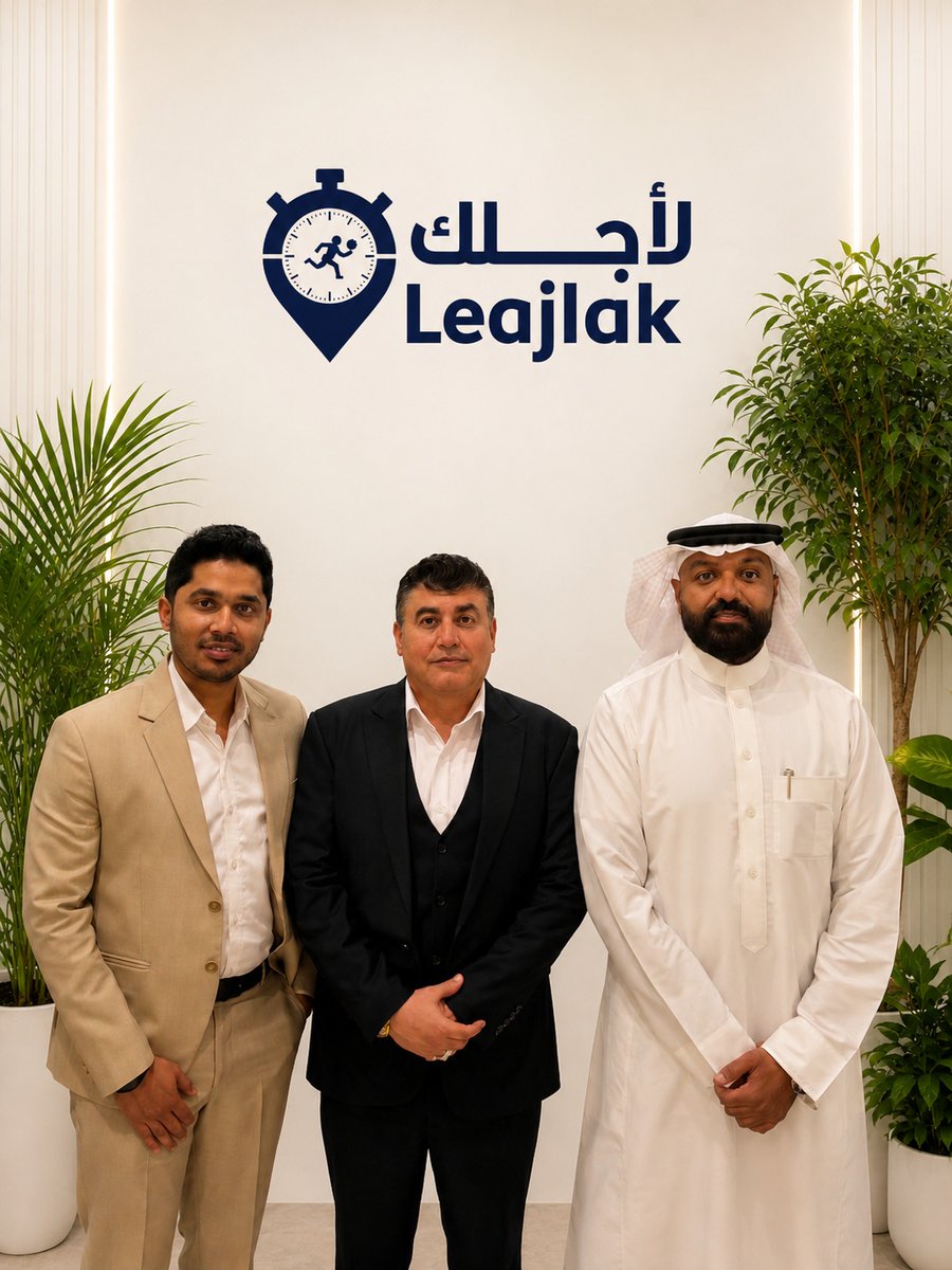 LeajlakCom's tweet photo. تُعلن شركة لأجلك للخدمات اللوجستية عن انضمام الأستاذ فارس مفيد بصفته المدير التجاري (CCO)
نُرحب بالأستاذ فارس مفيد في عائلة لأجلك ونتمنى له التوفيق

Leajlak Logistics Services welcomes Mr.Fares Mufeed as Chief Commercial Officer(CCO)
We warmly welcome Mr.Fares to Leajlak family https://t.co/DoTYD20XcM