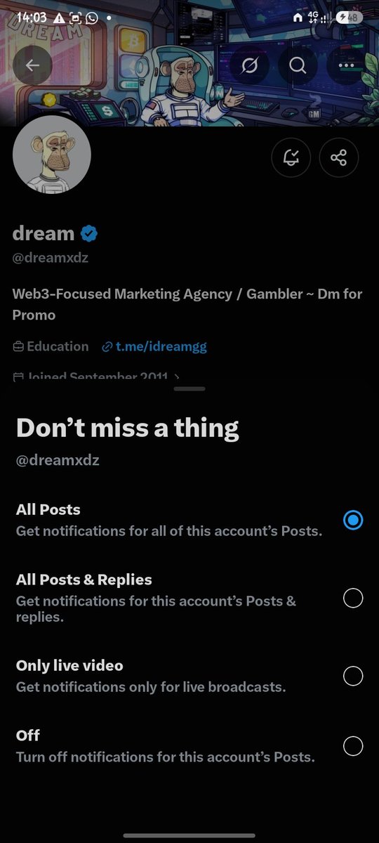 lamony001's tweet photo. @dreamxdz Nots always on king
Come through for me today

8oBRopVL9MicGZKxTTa47E2pt8gdDpY4QoHcCWtsQf2N https://t.co/wVX8XIMPRk