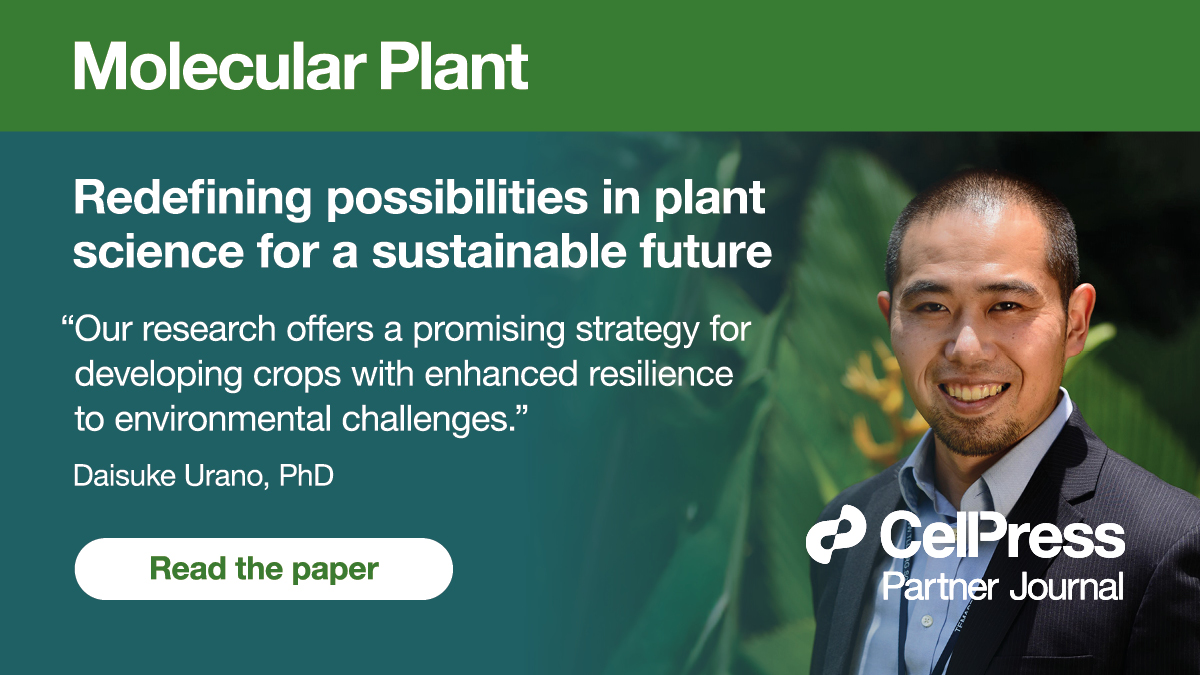 CellPressNews's tweet photo. Meet plant science researcher and author Daisuke Urano. Learn about their research and experience of publishing in Molecular Plant
https://t.co/KJ1ESUga6I

#MolecularPlant @mplantpcom https://t.co/809oPDjxNn