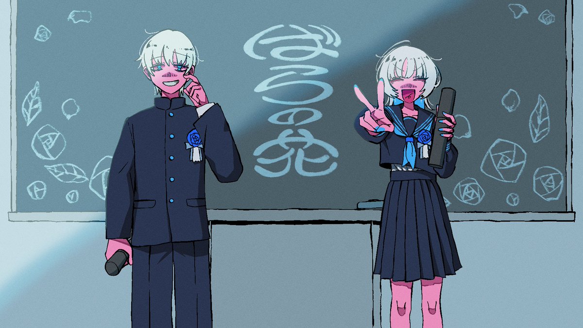 WaterlooCartoon's tweet photo. ＜　超　絶　告　知　 ＞
歌ってみた動画“第2弾”
『ばらの花』(原曲: くるり 様)近日公開🟦

Vocal : 加藤渉 , 島袋美由利
Illustration / Animation : アキヤレモンサワー https://t.co/7nvt5QVwaE