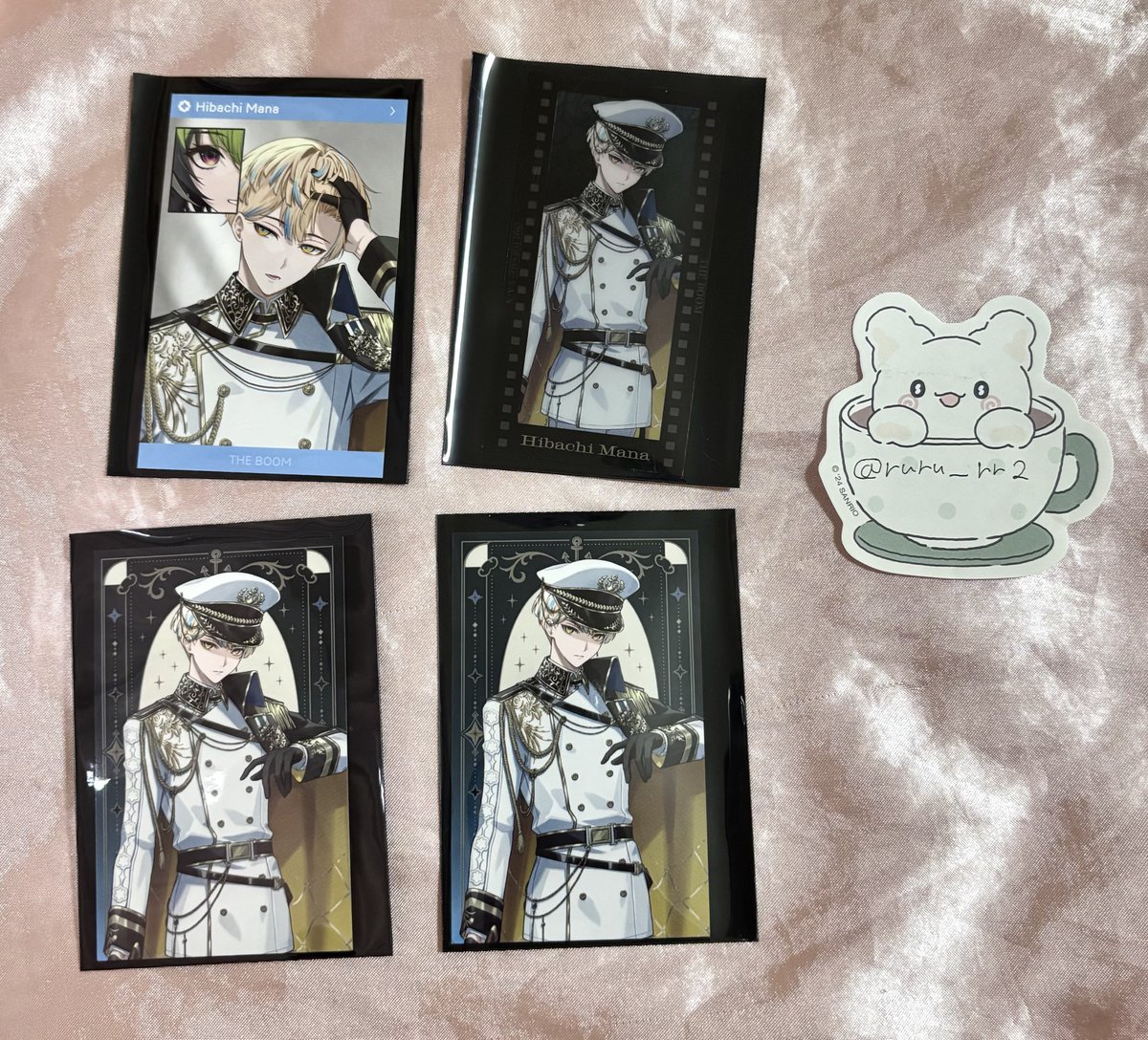 ruru___rr2's tweet photo. @Qypr3S5 ︎✿様 こんばんは、お世話になっております。
先日はお取引ありがとうございました。お声掛け失礼いたします。
当方画像1枚目のものを所持しているのですが、画像２枚目のものと4:4での交換は可能でしょうか？
ご検討いただけますと幸いです。よろしくお願いいたします。 https://t.co/YejKQ1OFpP