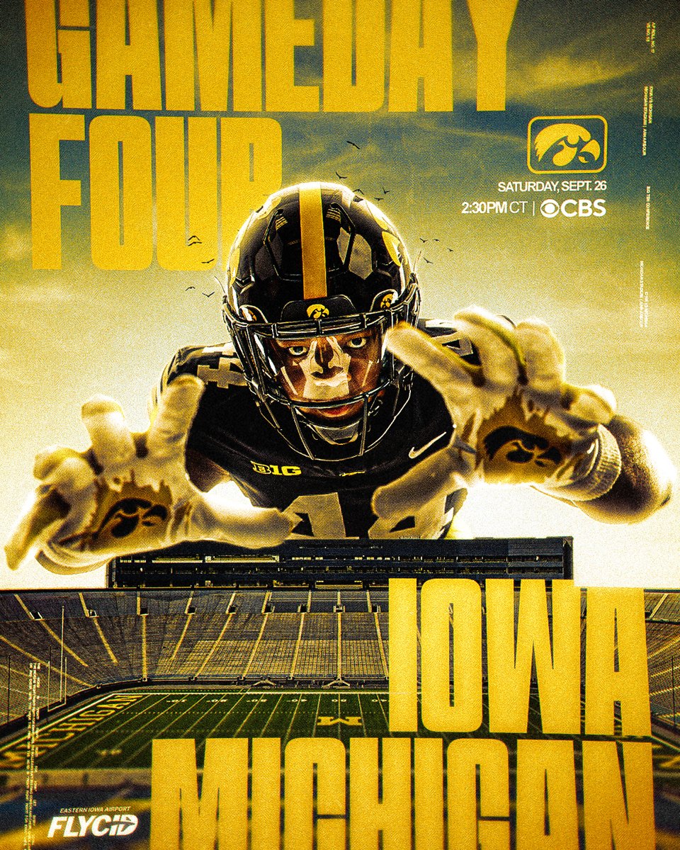HawkeyeFootball's tweet photo. GAMEDAY 😤 https://t.co/j8A0qWa9yz