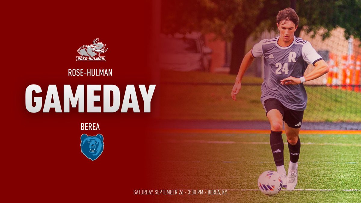 rhitsports's tweet photo. MEN'S ⚽: The Fightin' Engineers kick off the HCAC season against Berea on the road. #GoRose
📍: Berea, Kentucky
⏰: 3:30 PM
📺: https://t.co/evN5i3hkMm
📊: https://t.co/Mboc8Zwjcr
📄: https://t.co/uHtpTek2Ws https://t.co/KJFZyo8rX8