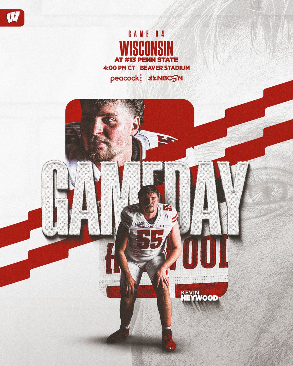 BadgerFootball's tweet photo. GAME DAY ON THE ROAD‼️ https://t.co/oxF3UKLeqy