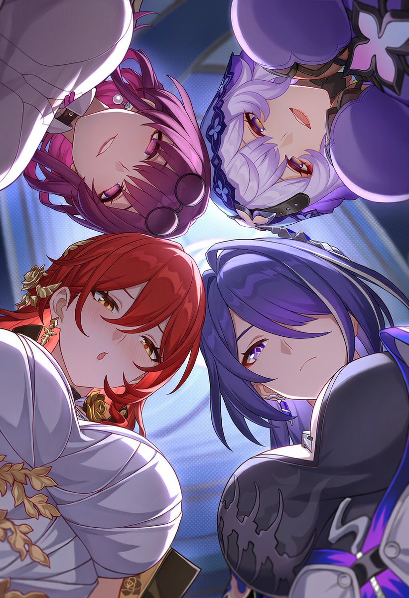 YurikoYumiSFW's tweet photo. Surrounded by mommies 😌
#Kafka #Himeko #Acheron #BlackSwan #HonkaiStarrail #崩壊スターレイル https://t.co/RUQSNyOzkX