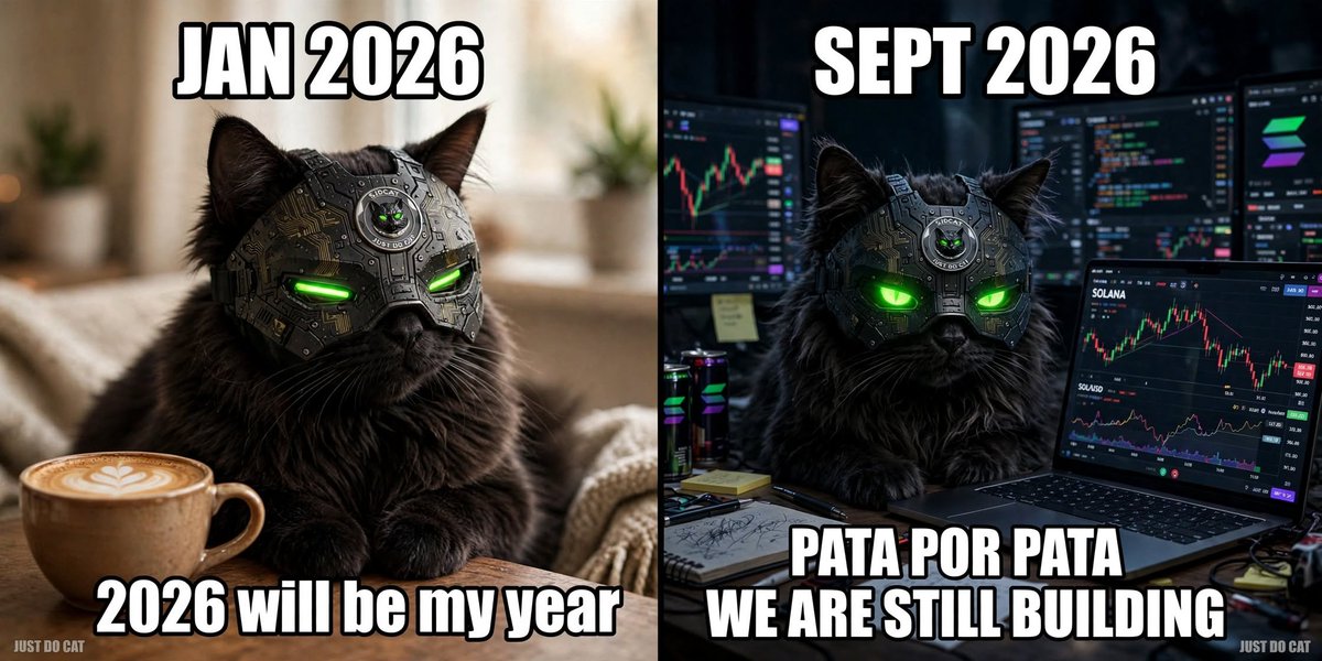 JustDoCat's tweet photo. 2026 will be my year.

$JDCAT https://t.co/0C4YdxSLRL