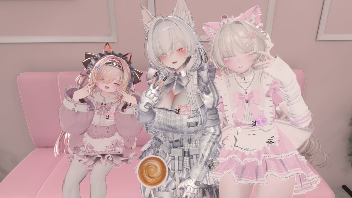 mayu03_r805's tweet photo. メイド仲間とのオフショット🐈‍⬛

#Cafe_cc https://t.co/tH7GuKJpsU