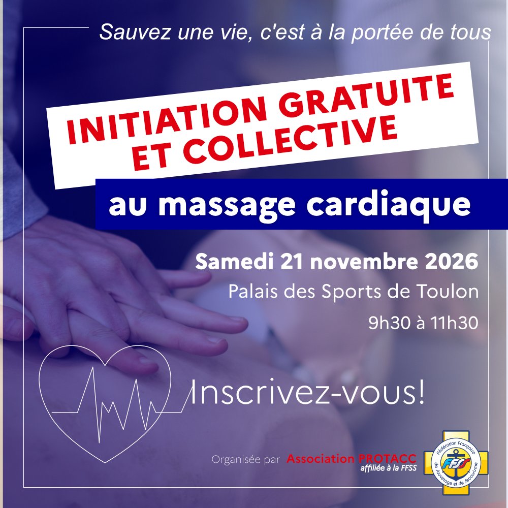 Image de Préfet du Var - #GestesQuiSauvent | 📆Samedi 21 novembre, venez nombreux vous initier gratuitement au massage cardia