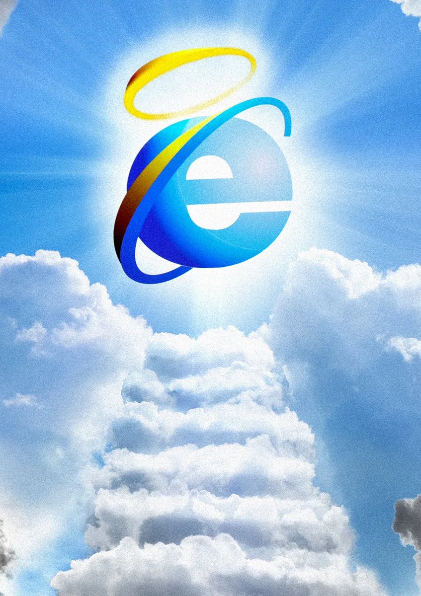InternetH0F's tweet photo. Microsoft's Internet Explorer has survived four years beyond its own retirement, still breathing by businesses still running old software through a hidden compatibility mode inside Edge

Microsoft has now set a deadline to shut it down by the end of 2029 https://t.co/1SDpg4IjZH